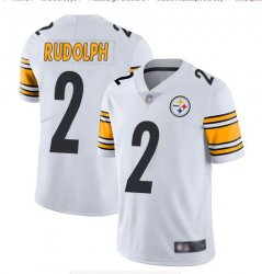 Nike Pittsburgh Steelers #2 Mason Rudolph white Color Rush Limited Jersey