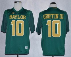 Baylor Bears Lache Rebort Griffin III 10 green College Football Jerseys