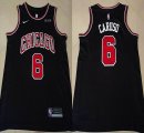 Nike Chicago Bulls #6 Alex Caruso black nba basketball jersey-XD