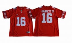 Ohio State Buckeyes J.T.Barrett IV #16 red ncaa jersey