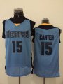 Memphis Grizzlies #15 Vince Carter Revolution 30 Swingman skyblue Jersey