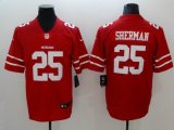 San Francisco 49ers #25 Richard Sherman nike red Color Rush Limited Jersey