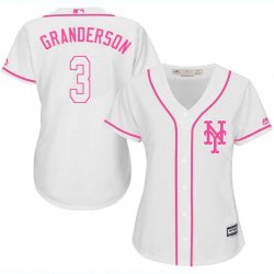 2017 Women New York Mets #3 Curtis Granderson white majestic mlb jersey