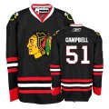 Brian Campbell Jersey 51 Black Chicago Blackhawks Jersey