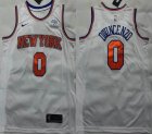 Nike New York Knicks #0 Donte DiVincenzo white NBA basketball jersey-XD