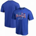 Buffalo Bills NFL Pro Line by Fanatics Branded Banner Wave II T-Shirt - Royal