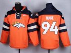 Dallas Cowboys DeMarcus Ware #94 orange blue nike nfl Hooded Sweatshirtshirt