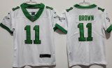 Youth Nike Philadelphia Eagles #11 Carson A.J. Brown white Color Rush Limited Jersey