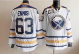 Buffalo Sabres 63 ENNIS white NHL Jersey