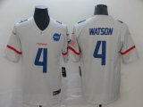 Houston Texans #4 Deshaun Watson Nike white Color Rush Limited Jersey City Version