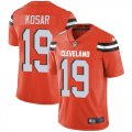 Cleveland Browns #19 Kosar ornage Nike Color Rush Limited Jerseys