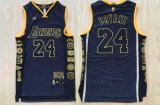 Angeles Lakers #24 Kobe Bryant blue nba Commemorative jersey