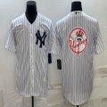 Nike New York Yankees blank white majestic baseball Jerseys-BD 04