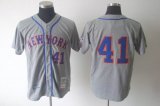 New York Mets #41 Tom Seaver grey MLB Jerseys