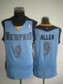 NBA Memphis Grizzlies ALLEN 9# skyblue Jerseys