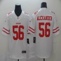 49ers #56 Kwon Alexander nike white Color Rush Limited Jersey-BD