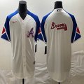 Nike Anaheim Angels blank white blue majestic baseball city version 01