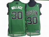 Boston Celtics 30# WALLACE green NBA jerseys