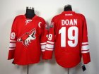 Phoenix Coyotes Shane Doan #19 red NHL Jerseys C patch