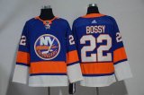 Adidas New York Islanders #22 Mike Bossy blue hockey jersey