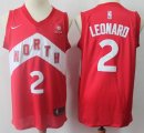 Nike Toronto Raptors #2 Kawhi Leonard red Stitched NBA Jerseys-S8