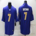 Nike Baltimore Ravens #7 Bashod Bateman purple Color Rush Limited Jersey