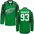 Customize 2016 Detroit Red Wings #93 Franzen green hockey jersey