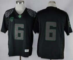 Oregon Ducks Charles Nelson 6 NCAA Limit Football Jersey - Blackout