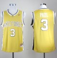 NBA Wake Forest Demon Deacons Chris Paul 3 Golden College Jersey