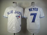 Toronto Blue Jays Authentic 7# Jose Reyes white mlb Jersey