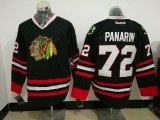 Chicago Blackhawks #72 Artemi Panarin black NHL hockey jersey