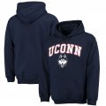 Fanatics Branded UConn Huskies Navy Campus Pullover Hoodie