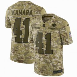 New Orleans Saints #41 Alvin Kamara Nike Camo Salute to Service Retired Player Limited Jersey