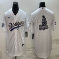 Nike Los Angeles Dodgers #24 Kobe Bryant White majestic baseball Jersey 2020 World Series Champions