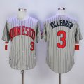 Minnesota Twins #3 Harmon Killebrew mlb gray baseball Jerseys