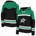 Custom Adidas Dallas Stars black green personality Ice Hockey Hooded Sweatshirt