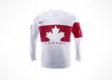 2014 canada olympic team white blank hockey jerseys