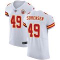 Nike Kansas City Chiefs #49 Daniel Sorensen white color rush limited jerseys