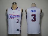 Los Angeles Clippers 3 Chris Paul Revolution white nba Jerseys