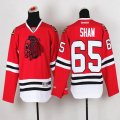 Youth Reebok Chicago Blackhawks Andrew Shaw 65# Red NHL Jerseys