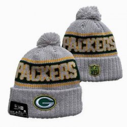 2024 Green Bay Packers gray green yellow NFL Sports Cuffed Knit Hats