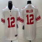 Nike New York Giants #12 Darren Waller white Color Rush Limited Jersey