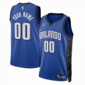 Customized Orlando Magic blue basketball jerseys