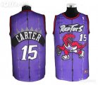 Toronto Raptors 15# Carter Purple NBA Jersey