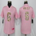 Women Nike Cleveland Browns 6 Mayfield Pink Color Rush Limited Jersey