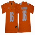 Tennessee Volunteers Peyton Manning #16 orange College Football Color Rush Limited Jersey