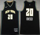 New York Liberty #20 Sabrina Ionescu Nike Black basketball Jersey-XD