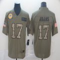 Green Bay Packers #17 Davante Adams Nike Camo 2019 Salute to Service Limited Jersey-BD