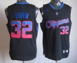 Adidas Los Angeles Clippers 32 The Blacke Show Black NBA Revolution 30 Jerseys