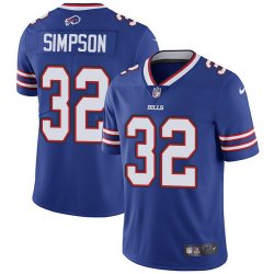 Nike Buffalo Bills #32 Simpson blue Color Rush Limited Jersey